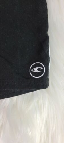 Womens Oneill Hybrid Board Shorts Size 9 Black Unlined Swim Trunks Waist 33" - Picture 2 of 8