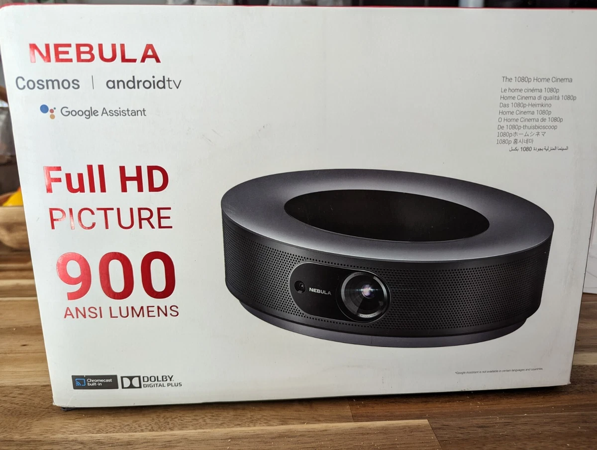Anker Nebula Cosmos 1080p 900 Lumen DLP Projector