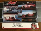 Budweiser Mario Andretti + Scott Goodyear Indy Car Posters (2) + Bud Calendar — photo 6