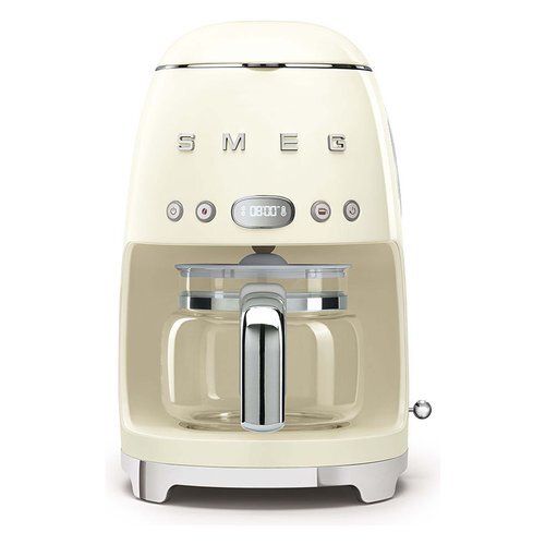 Smeg Macchina caffè americano 1050W 10 tazze 50 STYLE Panna DCF02CREU