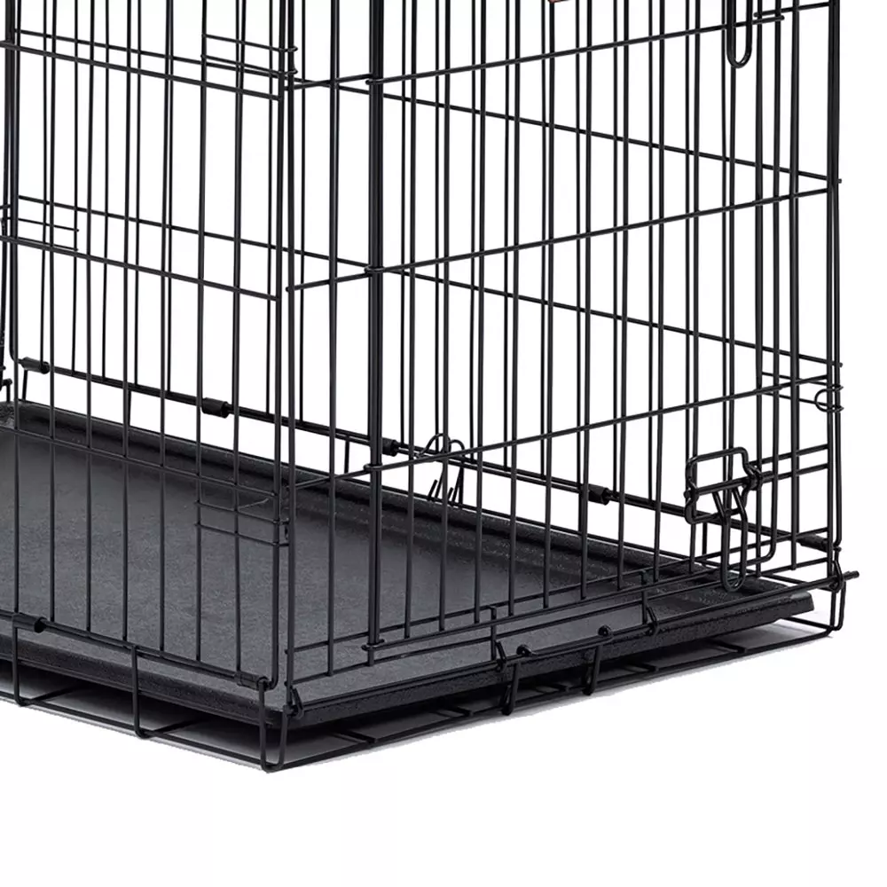 Metal dog clearance crate bottom replacement