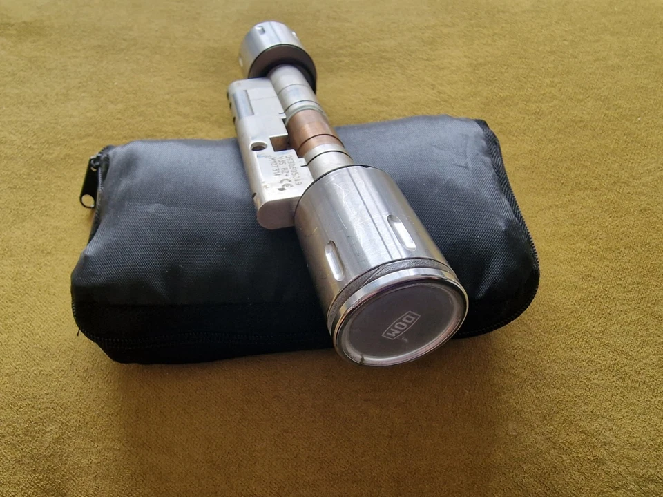 DOM Protector Elektronischer Schließzylinder Einbaumaß 30/55 mm Tür Verriegelung - Bild 2 von 2