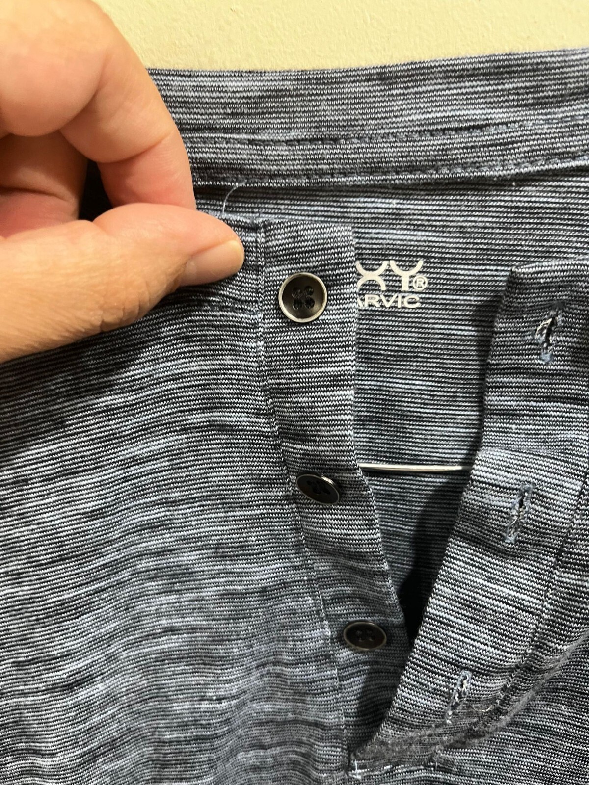 Galaxy By Harvic Shirt Mens XL Blue Short Sleeve Pocket Crew Neck New With Tags