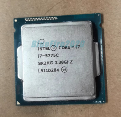 Intel Core I7 5775C LGA1150 CPU Processor 3.3GHz Up To 3.7GHz 6M Quad Core 65W