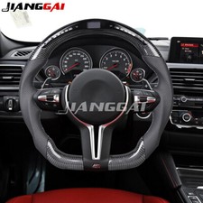 Carbon Fiber Led Steering Wheel For Bmw M2 M3 M4 M5 M6 F30 F80 F82 With Heated