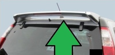 #ad Spoiler For HondaCRV 2002 2006 No Chrome Trim W Light Painted Any Colors $268.77