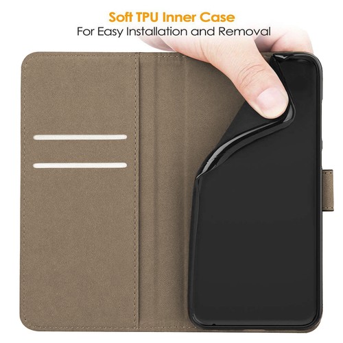 Phone Case for Samsung Galaxy A3 A5 A7 A8 A9 Magnetic Flip Leather Wallet Cover - Picture 2 of 65