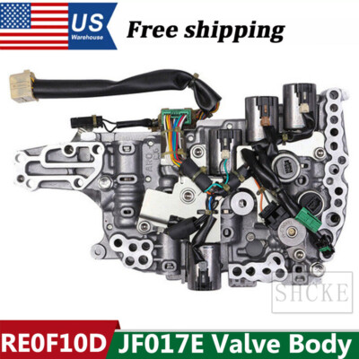 JF017E Valve Body CVT Transmission Solenoids For 12-14 Nissan Pathfinder Murano
