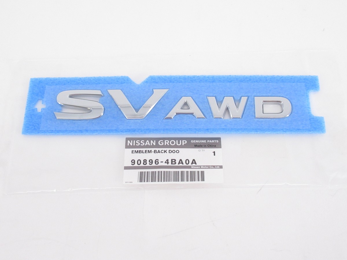 Genuine OEM Nissan 90896-4BA0A 