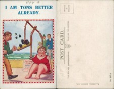 Tons Better Already Fat Lady Seaside humour XL Series 897A