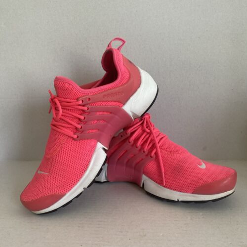Nike AIR PRESTO sneakers ~ Womens Size 10 / 42 ~ bright pink & white - Picture 7 of 15