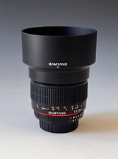 Samyang 85mm f1.4 Nikon Mount AS IF UMC MF Manual Focus Medium Tele Lens