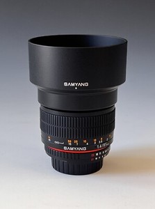 Samyang 85mm f1.4 Nikon Mount AS IF UMC MF Manual Focus Medium Tele Lens