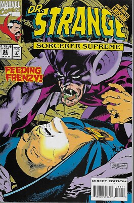 Doctor Strange Sorcerer Supreme No.56 / 1993 Baron Blood / Infinity Crusade