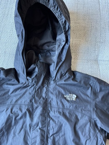 Veste de pluie coupe vent garçon The North Face légère zippée capuche noir taille Medium - Photo 3/15
