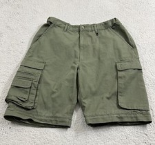 Boy Scouts Of America Shorts Men's 33 Green Outdoor Uniform Cargo Classic Fit