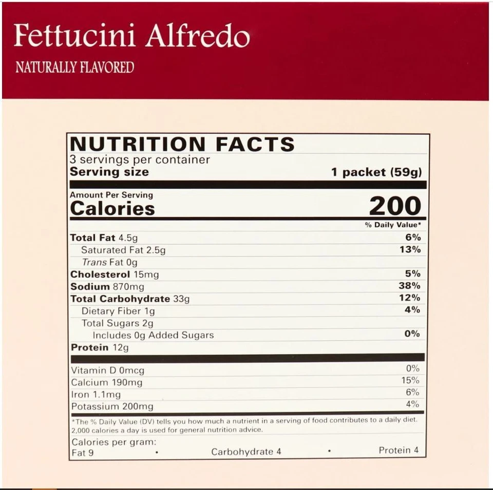 DPTG IP Compatible Fettuccini Alfredo Pasta - For Diet and Weight Loss (Robard) - Image 2 of 4