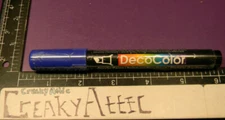MARKERS BLUE DARK DECO COLOR ACRYLIC PAINT 1 COLOR MARVY UCHIDA NIP CREAKYATTIC
