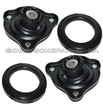 PORSCHE 996 C4 4S TURBO FRONT UPPER SHOCK STRUT MOUNT MOUNTS + BEARING SET 4