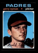 1971 Topps Baseball #656 Gerry Nyman NM/MT *d2