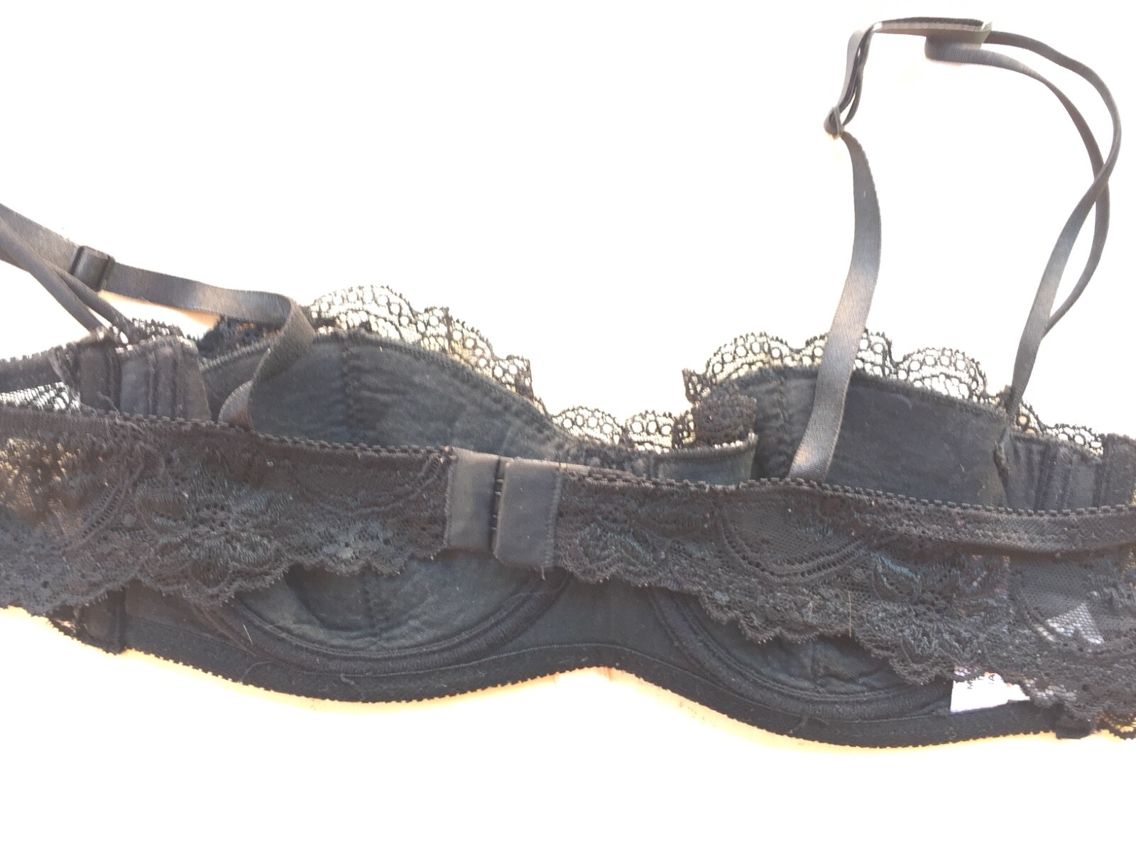 Soutien-gorge Andres Sarda Tarsilia 90B - Blanc - Transparent Avec Armature - Neuf étiqueté