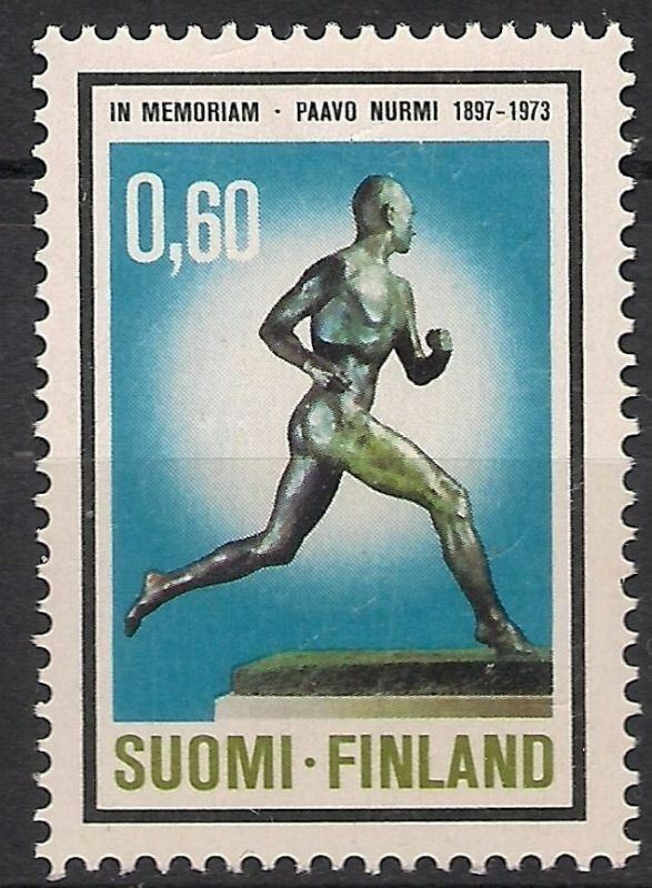 Finland 1973 Athletics Olympic Games Sculpture Running MNH | eBay
