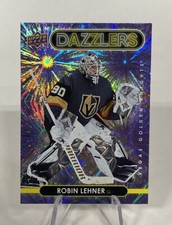2021-22 Upper Deck Series 1 Purple Dazzlers DZ-45 Robin Lehner - Golden Knights