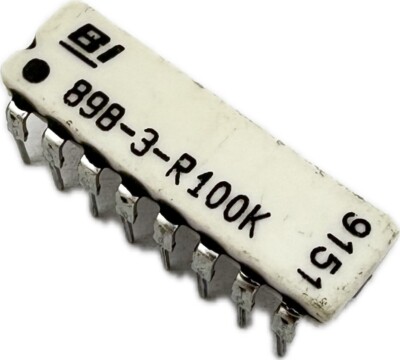 Beckmann 898-3-R100K Widerstandnetzwerk 100kΩ DIP-16