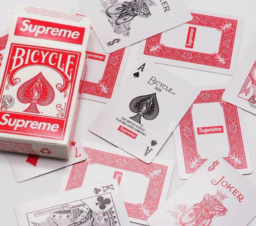 Supreme Novelty Mini Playing Cards Limited with Box Case Rare