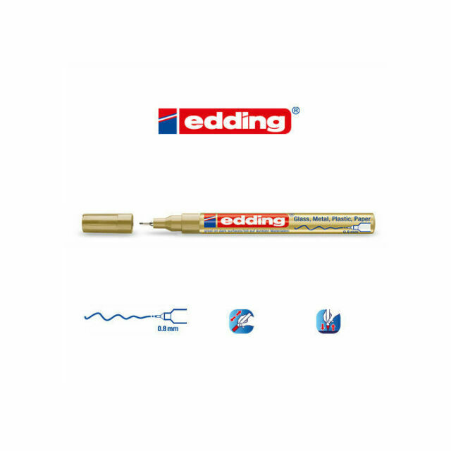 edding 780 Paintmarker 0 8mm Gold for sale online eBay