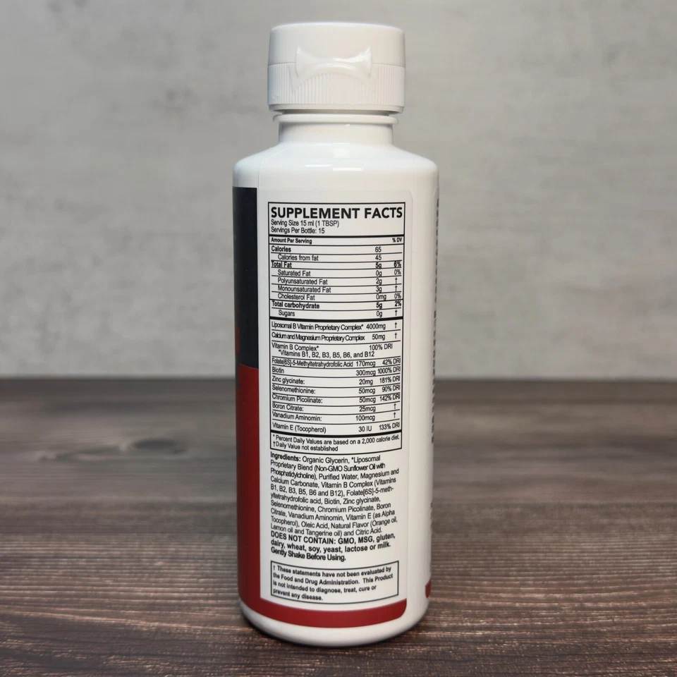 Purality Health Active B Complex - 8 fl oz - Free Ship - Exp: 08/26 - Image 2 of 3