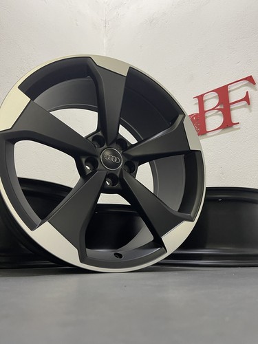 Original Audi A5 S5 Felgen Rotor 8W0601025CF 9x20“ Räder Schwarz Matt