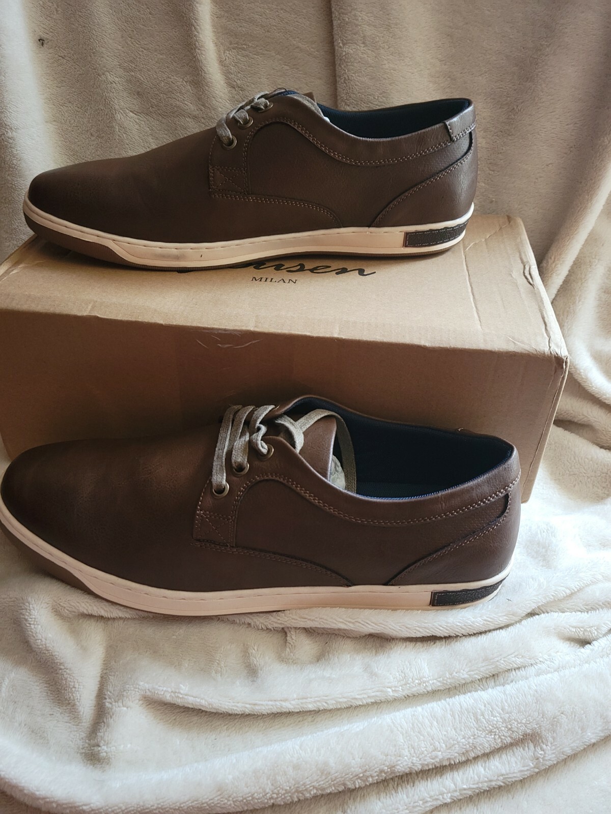 Jousen Men's Fashion Sneakers 3 Eyelets 