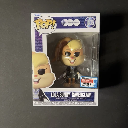 Funko Pop! Lola Bunny Ravenclaw #1335 WB 100 2023 Fall Convention Vinyl Figure