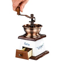 Macina Caffè Con Macinino In Ghisa Nostalgico Macinacaffè