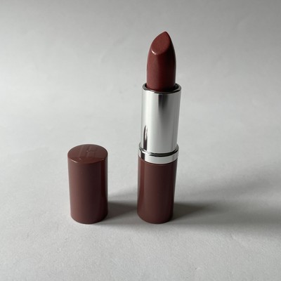 Clinique Pop Longwear Shine Lipstick in 02 Bare Pop Full Size 0.14 Oz