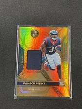 2022 Panini Gold Standard #NMM-DPI Dameon Pierce Newly Minted Memorabilia #/399