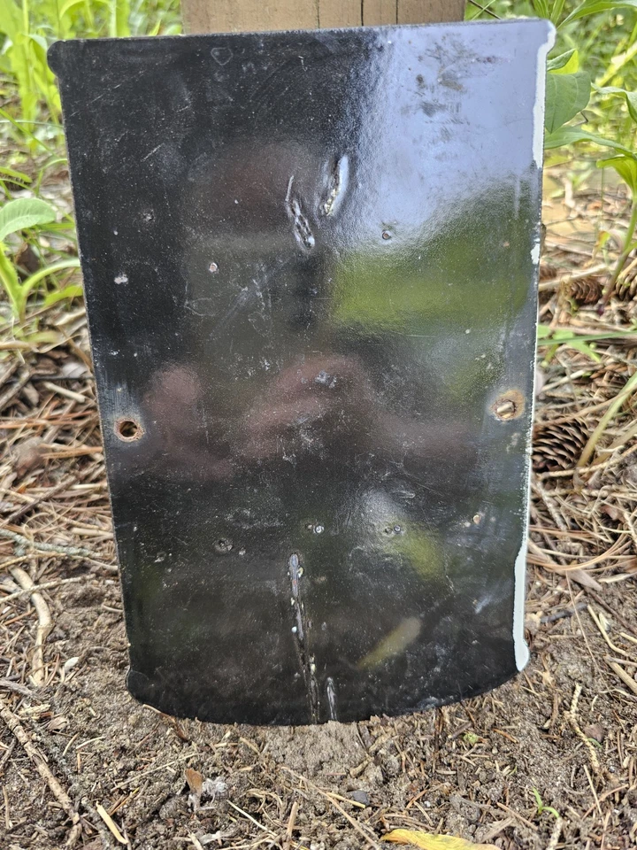 1950'S VINTAGE DONALD DUCK ORANGE JUICE OIL GASOLINE SODA POP PORCELAIN SIGN - Image 4 of 4