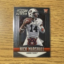 Panini 2015 Prizm Collegiate Draft Picks Nick Marshall #229 Auburn Tigers Rookie