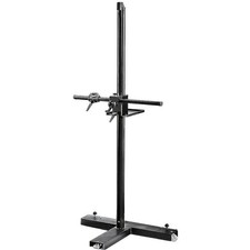 Manfrotto 806 Mini Salon 190 Camera Stand w/ Counter-Balanced Cross Arm Black