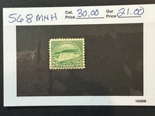 Scott # 568  MNH   2024 Scott Catalogue Value $ 30.00