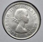 1956 Canada 50 cents - silver