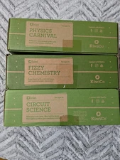 Kiwi Crate Box Lot Brand New Physics Carnival, Fizzy Chemistry, Circuit Science 