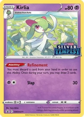 Kirlia - SWSH271 - SWSH Black Star Promos Pokemon Lightly Played SWSH Black Star