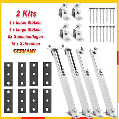 Aufständerung Solarmodul Halter Wand Dach Boden PV Balkonkraftwerk