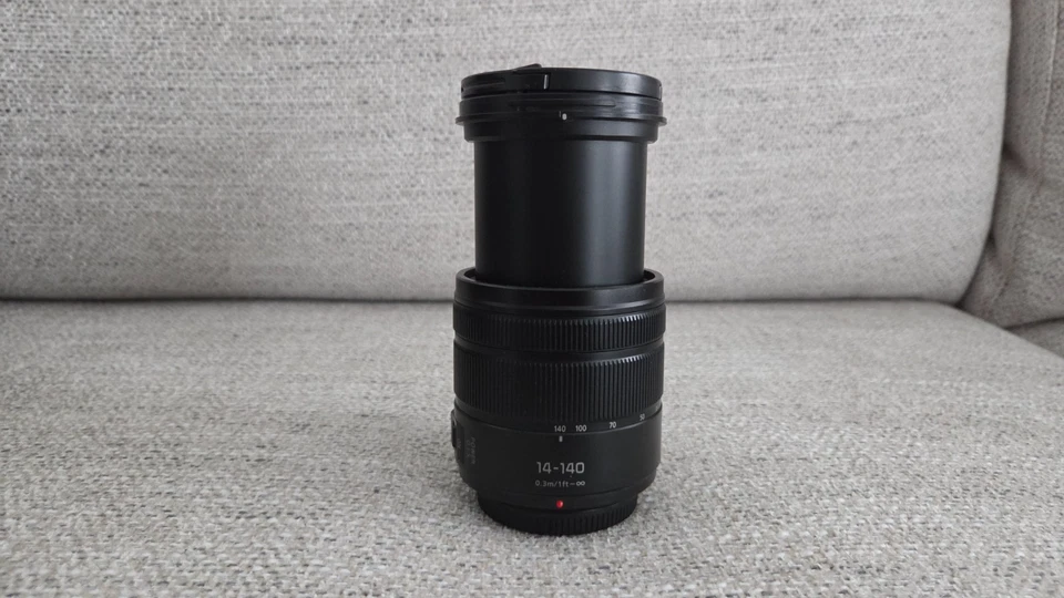 Panasonic Lumix G Vario 14-140mm f/3.5-5.6 ii ASPH. POWER O.I.S. Len (H-FS14140) - image 3 of 4