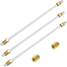 Rust-Proof Brake Lines Direct Fit - 16" 3/16" Zinc-Coated Steel Tubing W/Double