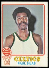 1973-74 TOPPS PAUL SILAS BOSTON CELTICS #112 EX