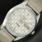 JAPAN VINTAGE REFURBISHED SEIKO 5 AUTOMATIC MENS WHITE DIAL WATCH a440374-a