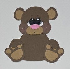 Baby Bear. Scrapbook, Card making Paper Piecing